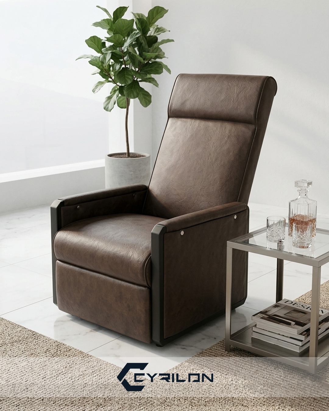 Cyrilon Recliner – Clean Shot